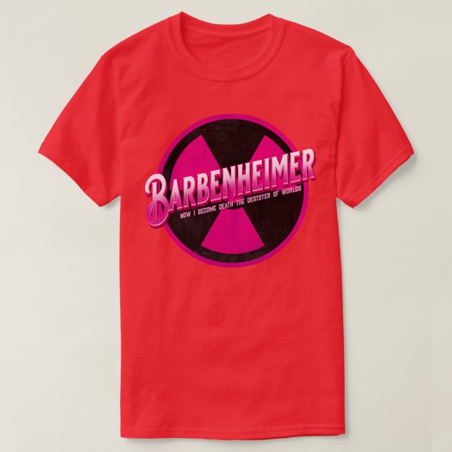 Barbenheimer Small Version T-Shirt (Design vorne)
