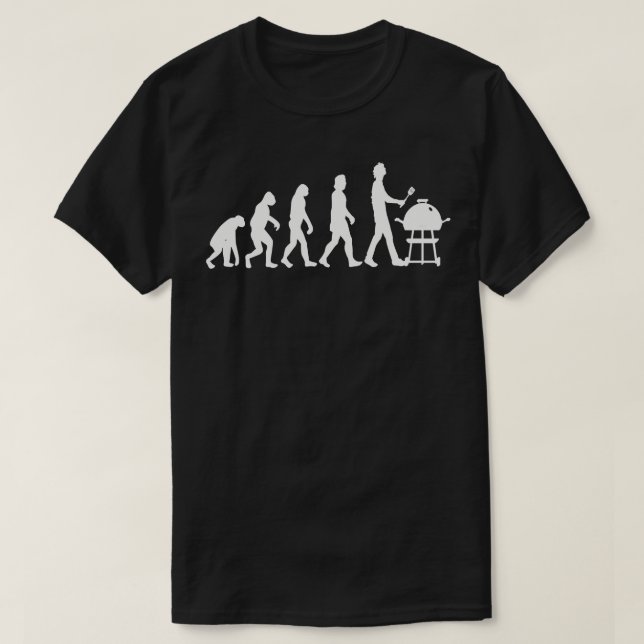 Barbeque Evolution 1 T-Shirt (Design vorne)