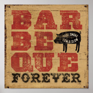 Barbeque Forever Poster