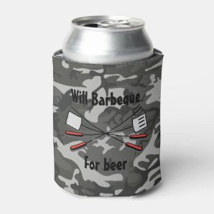 Barbeque für Bier Camouflage kann Farbe Dosenkühler