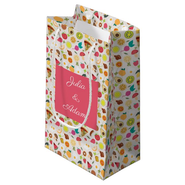 Barbeque-Geschenktasche Kleine Geschenktüte (Vorderseite Schrägansicht)