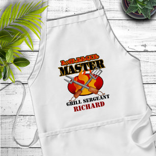 Barbeque Master Personalisiert GRILLEN Schürze