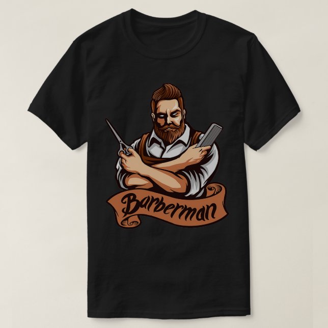 Barber 6 T-Shirt (Design vorne)