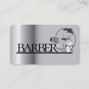 Barber Business Card Visitenkarte
