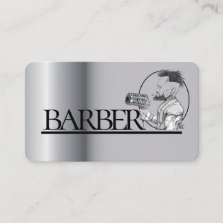 Barber Business Card Visitenkarte