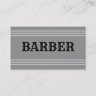 Barber Business Card Visitenkarte