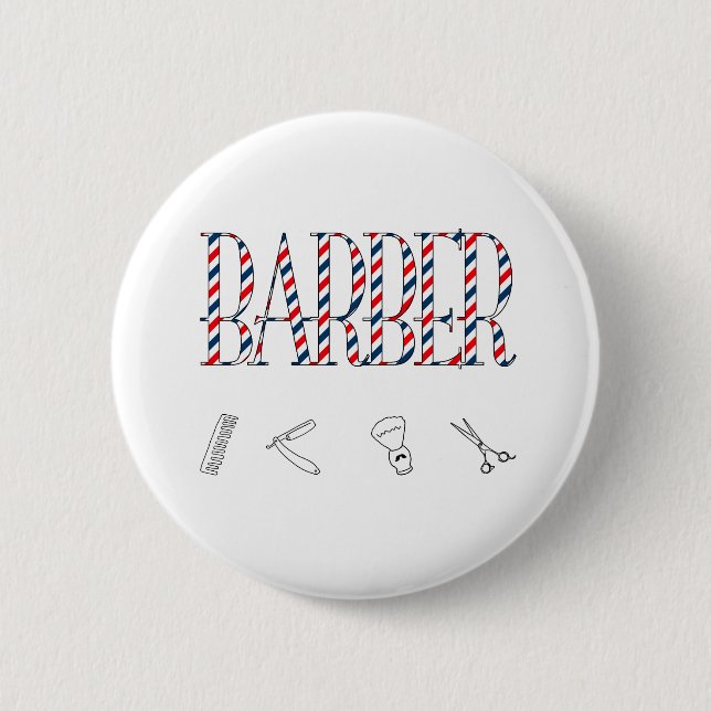 Barber Button (Vorderseite)