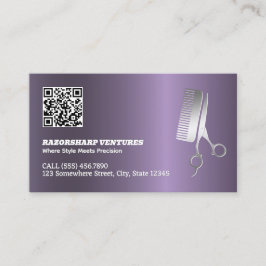 Barber Custom QR Visitenkarte