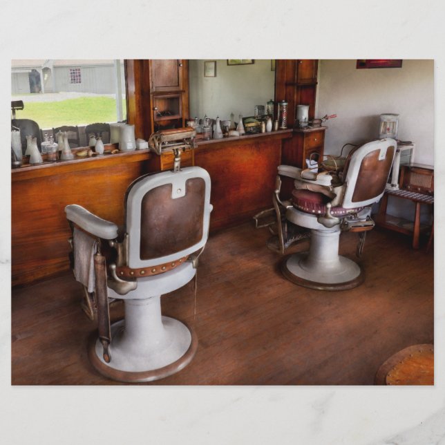 Barber - Der Haar-Stylist Flyer (Vorne)