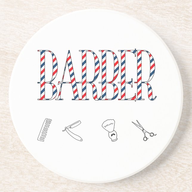 Barber Getränkeuntersetzer (Vorne)