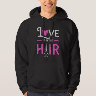 Barber Hair Stylist Friseur Schere Friseur Geschen Hoodie