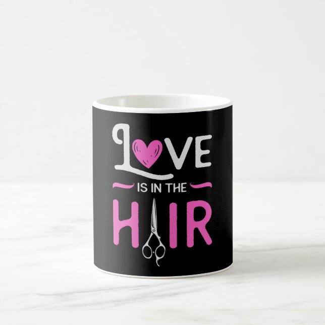 Barber Hair Stylist Friseur Schere Friseur Geschen Kaffeetasse (Mittel)