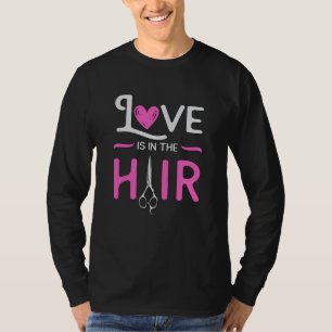 Barber Hair Stylist Friseur Schere Friseur Geschen T-Shirt