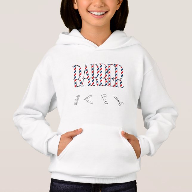 Barber Hoodie (Vorderseite)