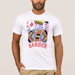 Barber King of Diamonds Hair Stylist Friseur T-Shirt