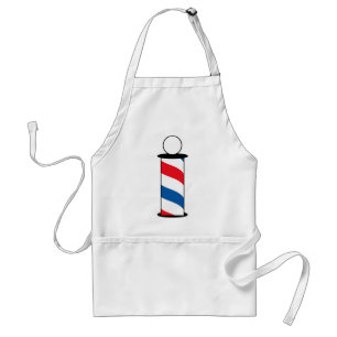 Barber Pole Schürze