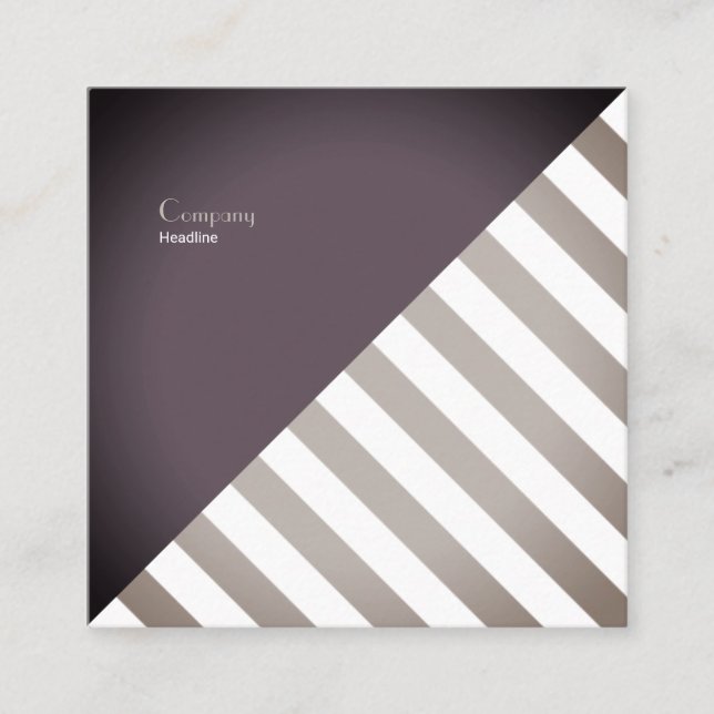 Barber Quadratische Visitenkarte (Vorderseite)