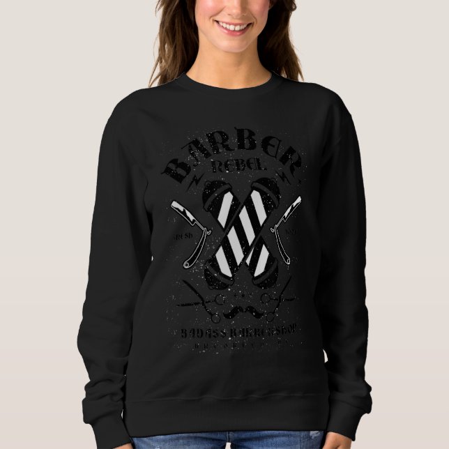 Barber Rebel Sweatshirt (Vorderseite)