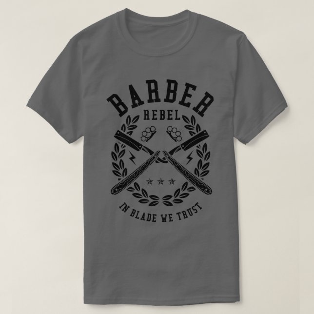 Barber Rebel T-Shirt (Design vorne)