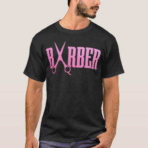 Barber Scissors Friseursalon Coiffeur T-Shirt