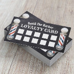 Barber Shop Barbershop Vintag Chalkboard Loyalität Treuekarte<br><div class="desc">Barber Shop Barbershop Chalkboard Loyalty Punch Karten.</div>