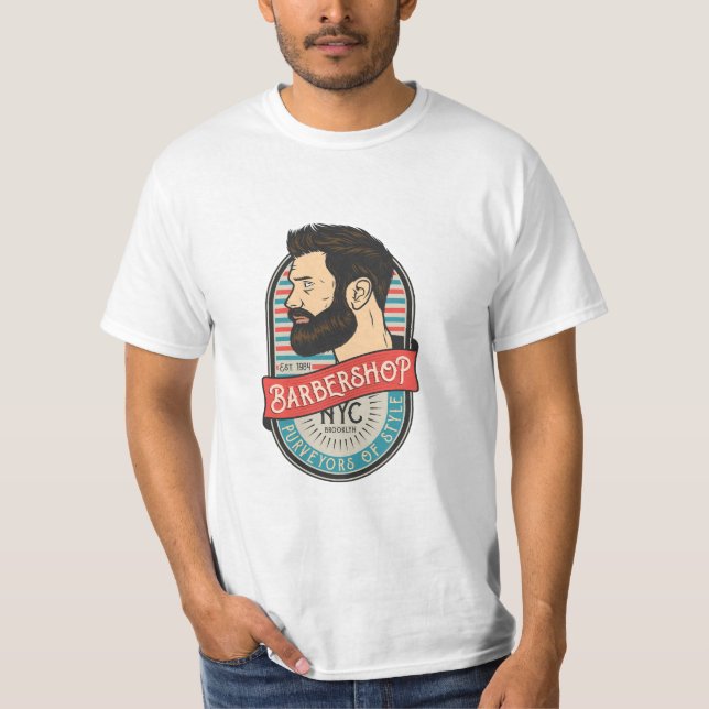 Barber Shop Prix" T - Shirt-Logo T-Shirt (Vorderseite)