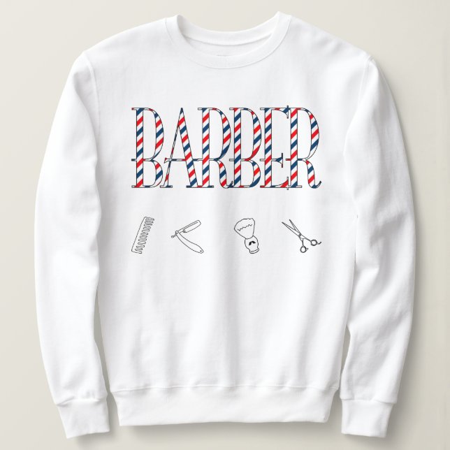 Barber Sweatshirt (Design vorne)