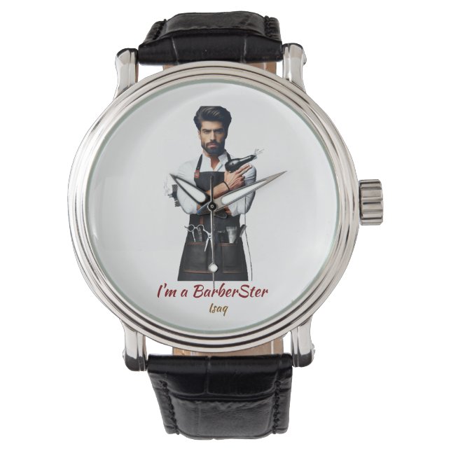 Barber-Thema beobachten Armbanduhr (Vorderseite)
