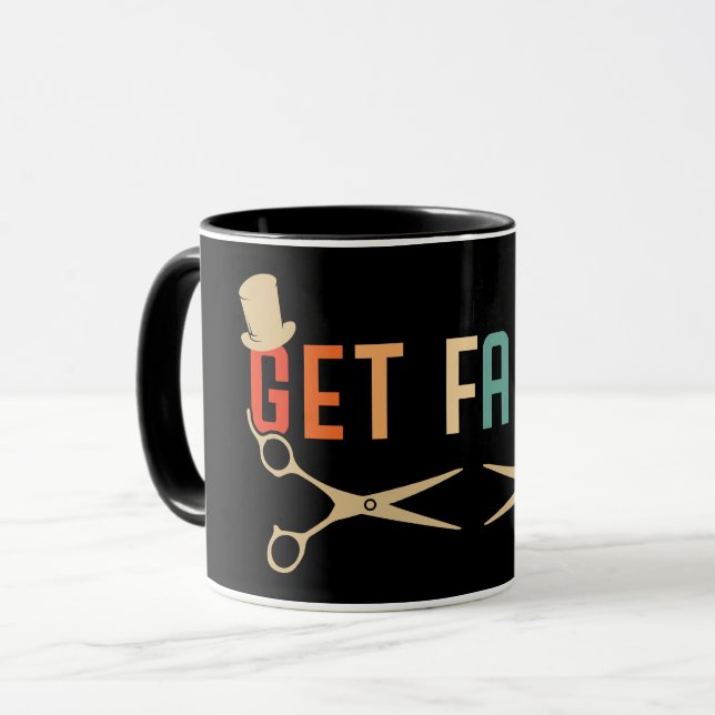 Barber wird verblassen tasse (Vorderseite Links)