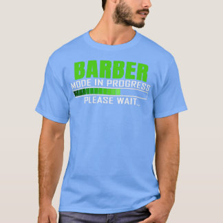Barbermodus im Gange Funny Design Zitat T-Shirt
