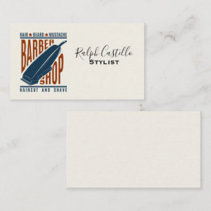 Barbershop Business Card Visitenkarte