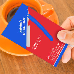 Barbershop Business Card Visitenkarte