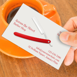 Barbershop Business Card Visitenkarte