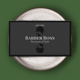 Barbershop Business Card Visitenkarte