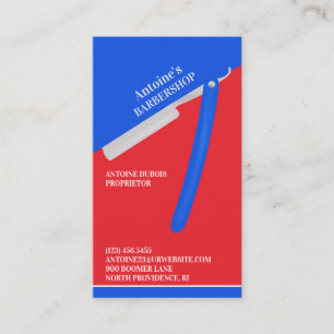 Barbershop Business Card Visitenkarte