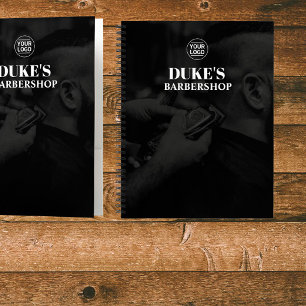 Barbershop Custom Spiral Notebook Notizbuch