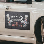 Barbershop Hair Stylist Vintager Chalkboard Auto Magnet<br><div class="desc">Barber Barbershop Hair Stylist Vintage Chalkboard-Magnete.</div>