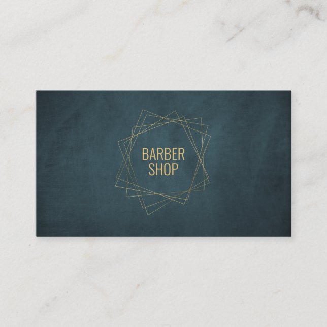 Barbershop Luxusschiff mit Goldmedaillehre Terminkarte (Vorderseite)