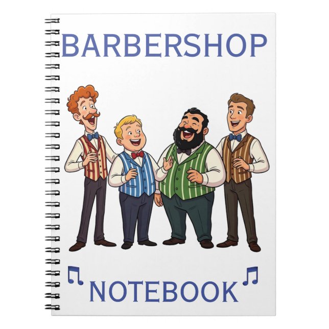 Barbershop "Notebook" Notizblock (Vorderseite)