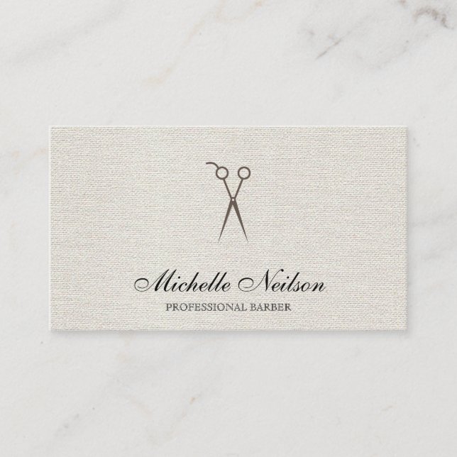 Barbershop | Stylist Visitenkarte (Vorderseite)