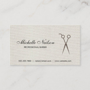 Barbershop   Stylist Visitenkarte