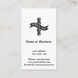 Barbershop Visitenkarte