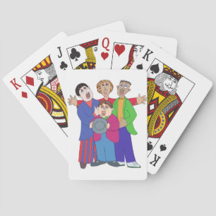 Barbershopper Spielkarten