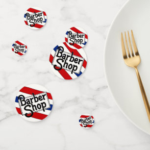 Barbershops Sign Confetti Konfetti