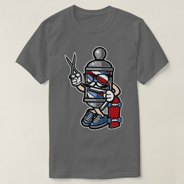 BarberSkater T T-Shirt (Design vorne)