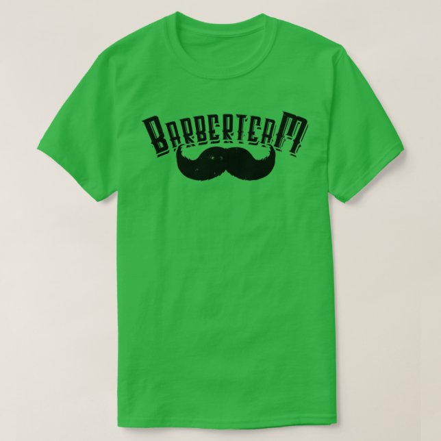Barberteam Friseurteam für Friseursalon T-Shirt (Design vorne)