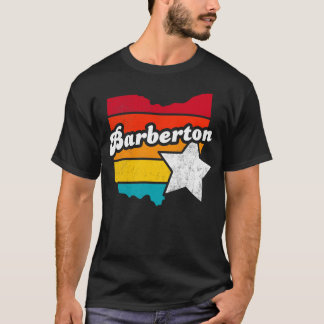 Barberton Ohio Vintag Distressed Souvenir 2 T-Shirt