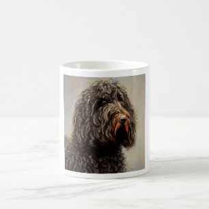 Barbet - Dog Portrait Kaffeetasse