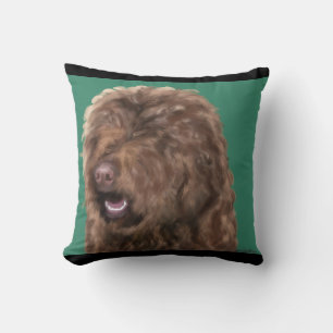 Barbet-Hund Kissen