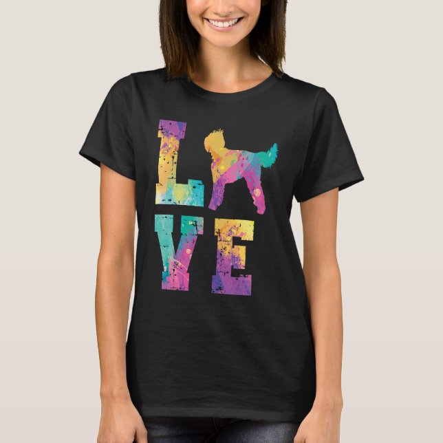 Barbet Love T-Shirt (Vorderseite)
